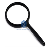 Hand Lens/Magnifier with Black Plastic Handle, Superior
