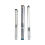 Electrical submersible borehole pump