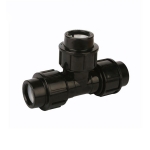 Tee, Equal, Compression Fitting