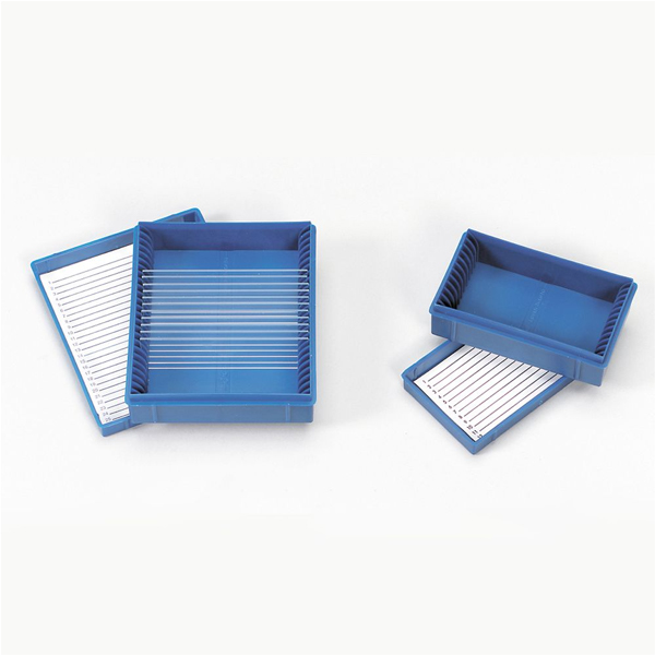 Blue Box, for storing Microscope Slides