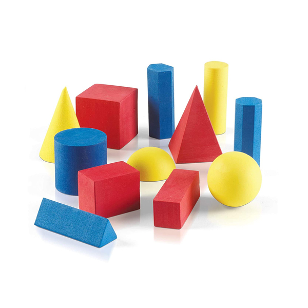 Soft Foam Small Geometric Shapes