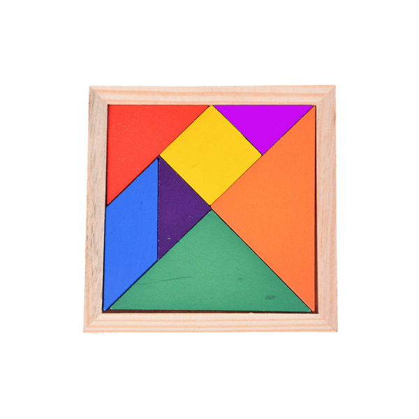 4 Color Tangrams