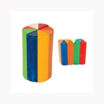 Cylinder cut in parts(Wooden)