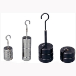 Slotted Weight Iron Rust C.P.proof (set of five)