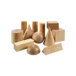 Wooden Geometric Solids